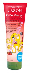   ,   Kids only all natural Toothpaste Strawberry 119  Jason